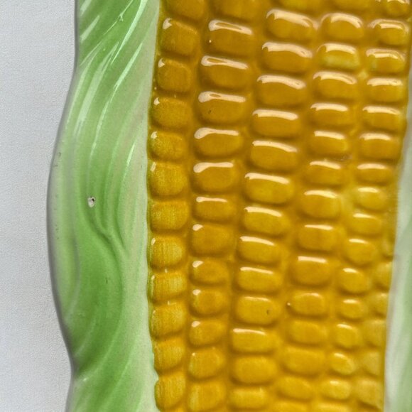 VTG Ceramic Sweet Corn-On-Cob Serving Dish Japan Tray Dinnerware Farmhouse READ - Picture 5 of 5